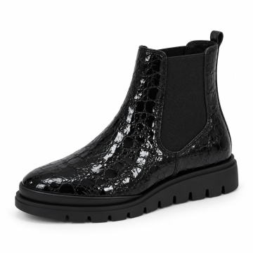 Ghete Piele Naturala Andrada2 Black