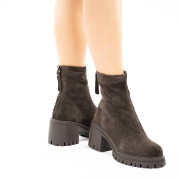 Ghete Piele Naturala Irava2 Brown