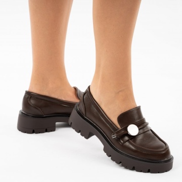 Pantofi Casual Mia Brown