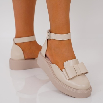 Pantofi Casual Nemesa2 Beige