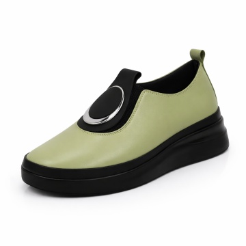 Pantofi Piele Naturala Efrem Green