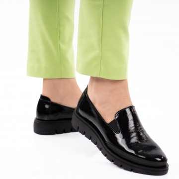 Pantofi Piele Naturala Evelina2 Black