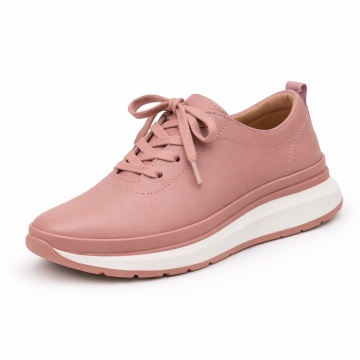 Pantofi Piele Naturala Ramona Pink