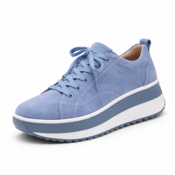 Pantofi Sport Piele Naturala Keiko Blue