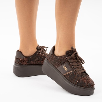 Pantofi sport Sagres Brown