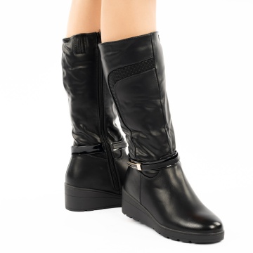 Cizme Crissi Black