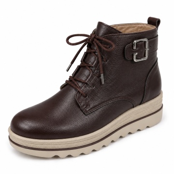 Ghete Piele Naturala Ania Brown