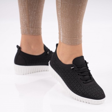 Pantofi Casual Valerina2 Black
