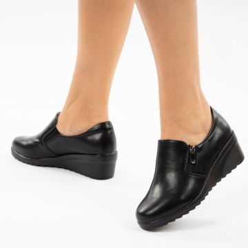 Pantofi Cu Platforma Eva Black