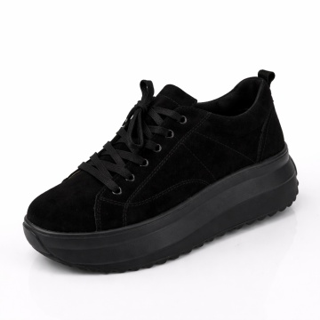 Pantofi Sport Piele Naturala Keiko Black