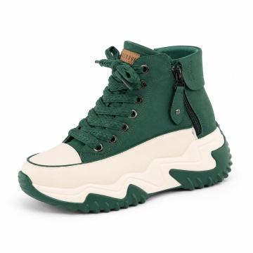 Pantofi Sport Piele Naturala Safiya Green