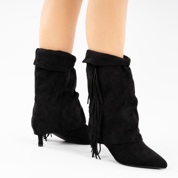 Cizme Cu Toc Sabrina Black