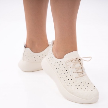 Pantofi Casual Viviana Beige