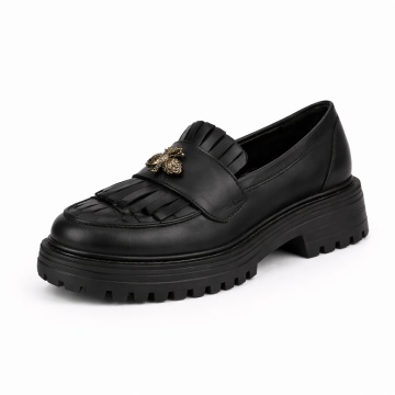 Pantofi Piele Naturala Catalana Black