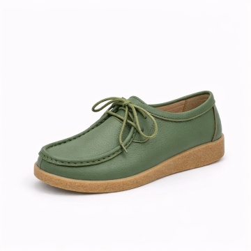 Pantofi Piele Naturala Gaston2 Green