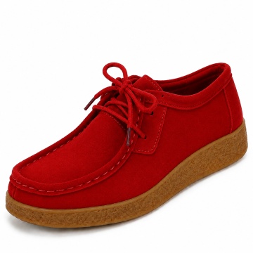 Pantofi Piele Naturala Iris Red