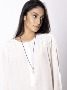 Colier Joupette din lapis lazuli - Img 2