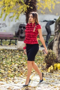 Fusta conica jerse elastic Maya - Img 3