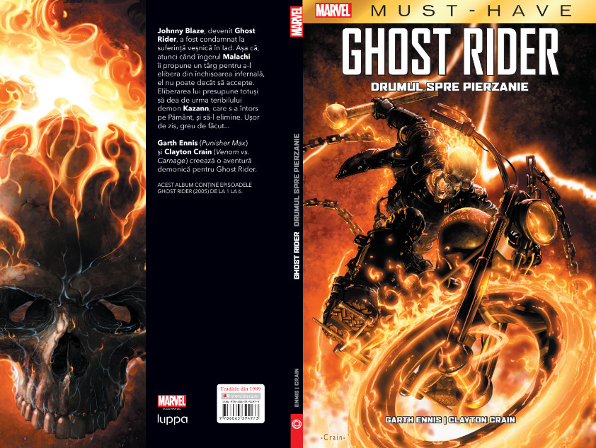 Ghost Rider - Drumul spre pierzanie - Ediția numărul 56 din colecția Marvel