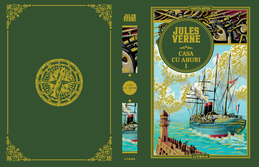 Casa cu aburi - Ediția numărul 49 din colecția Jules Verne