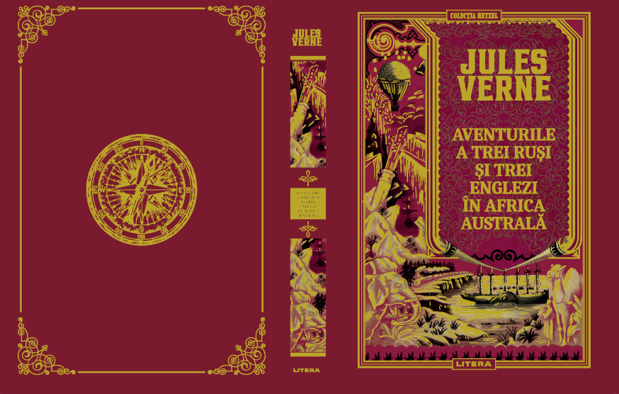 Aventurile a trei ruși și trei englezi - Ediția numărul 50 din colecția Jules Verne