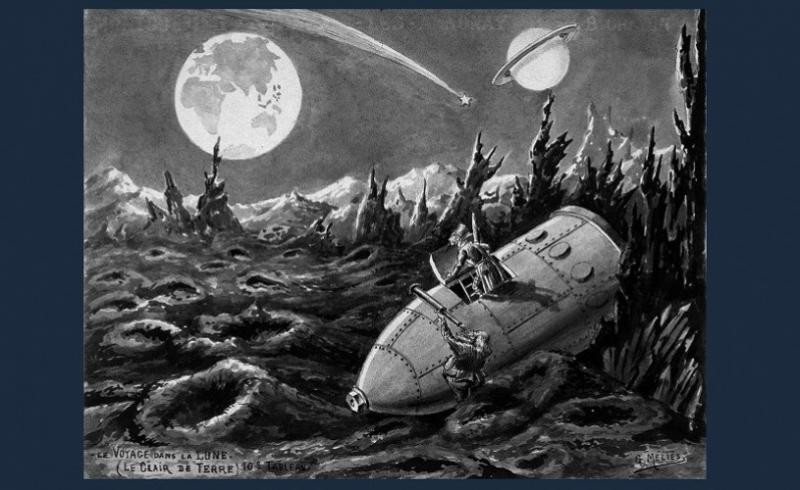 Bifează o nouă aventură selenară cu romanul ”În jurul Lunii” din colecția Jules Verne