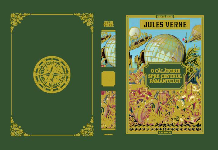 O călătorie spre centrul Pământului”, din colecția Jules Verne, te atrage într-o nouă aventură