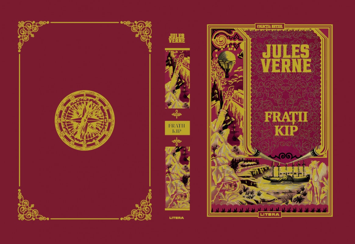 ”Frații Kip”, din colecția Jules Verne, un nou roman cu pirați și intrigi dejucate