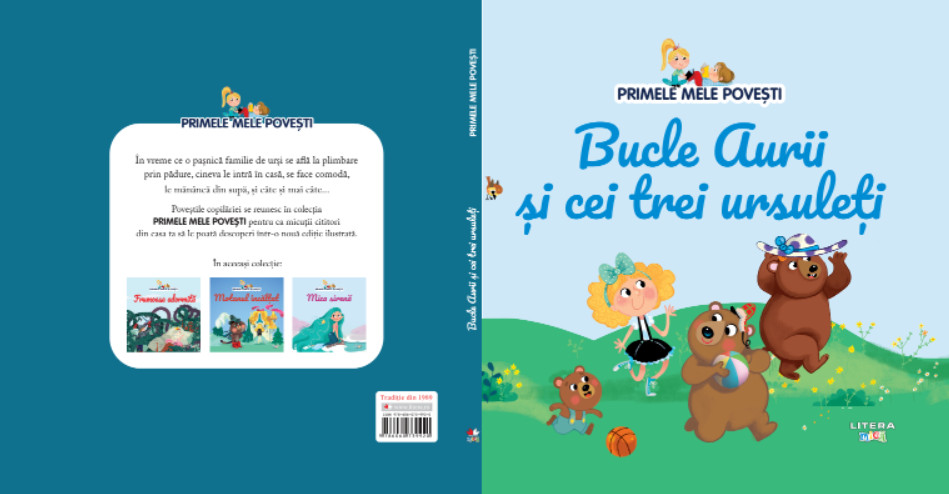 Bucle Aurii și cei trei ursuleți – noul număr din colecția “Primele mele povești”