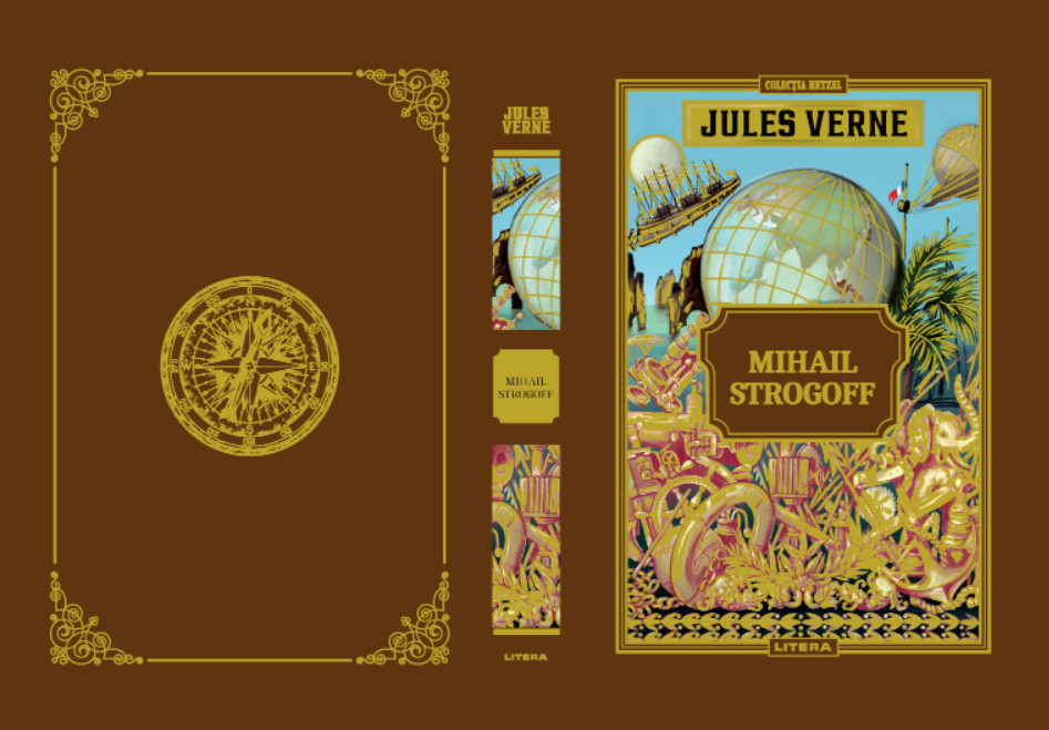 Mihail Strogoff”, colecția Jules Verne, o carte dedicată unui țar