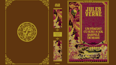 ”Un pământ cu susu-n jos. Șarpele de mare”, din colecția Jules Verne, două povestiri fantastice, cu final neașteptat