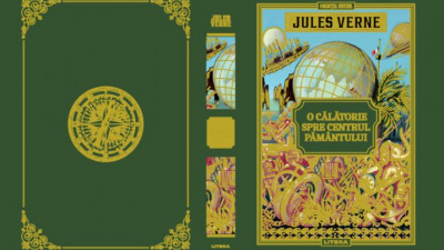 O călătorie spre centrul Pământului”, din colecția Jules Verne, te atrage într-o nouă aventură