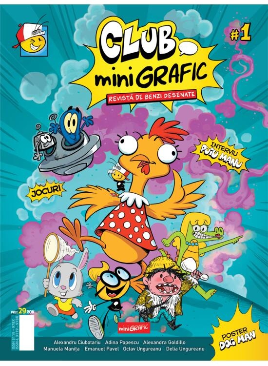 Club Minigrafic 1 - Antologia de Benzi Desenate pentru Copii