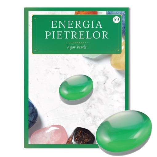 Agat verde - ediția 59 (Energia Pietrelor)