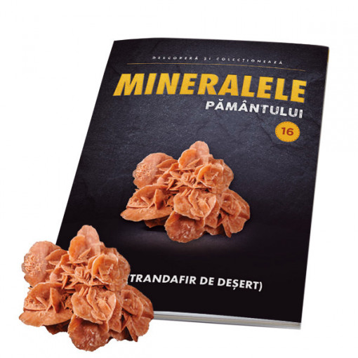 Editia nr. 16 - Ghips roz din desert (Mineralele Pamantului)