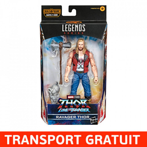 Figurină Marvel Thor Love and Thunder RAVAGER THOR Legends Series