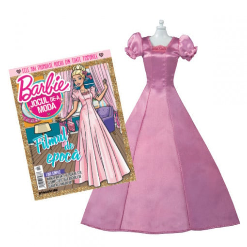 Rochie de seara anii '40 - Ediția nr. 19 (Barbie, jocul de-a moda-repunere)