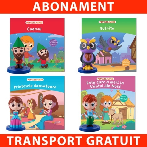 Abonament Povești Audio (lunar)