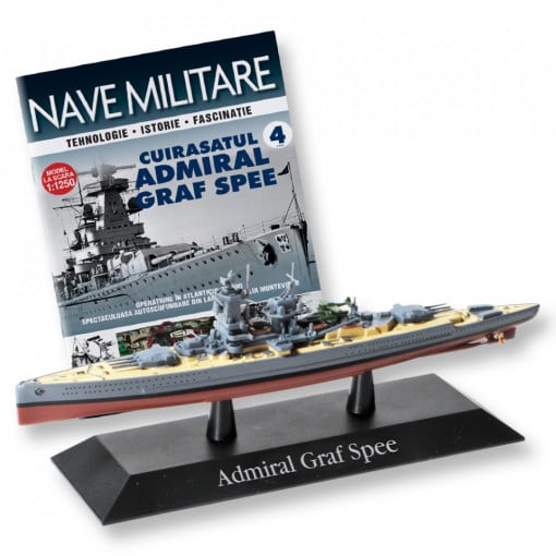 Cuirasatul Admiral Graf Spee - ediția nr. 4 (Nave Militare-repunere)