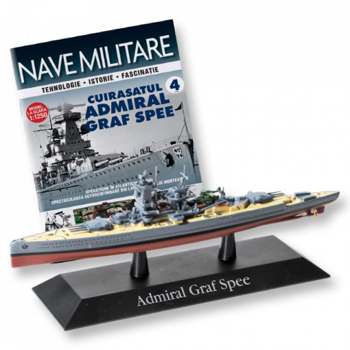 Cuirasatul Admiral Graf Spee - ediția nr. 4 (Nave Militare)
