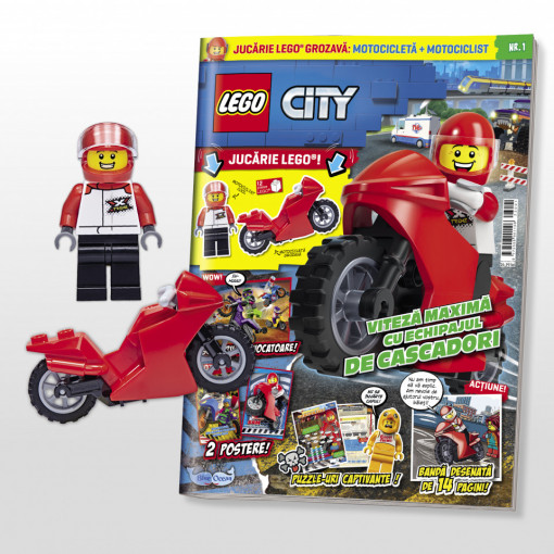 Lego City - Motociclist & Motocicletă (LEGO®)
