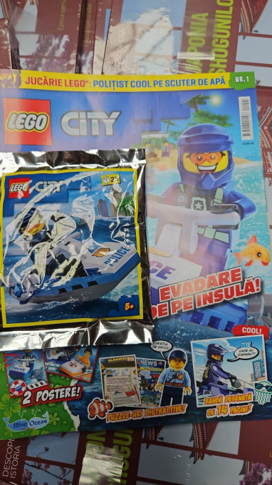 Lego City - Polițist cool pe scuter de apă (LEGO®)