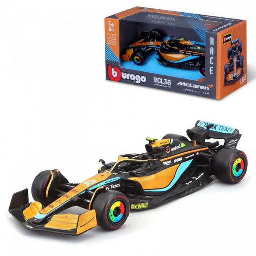 Machetă McLaren - Lando Norris no. 4 - MCL 36 (Formula 1 | 2022)