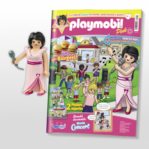 Playmobil Pink - Vedetă pop