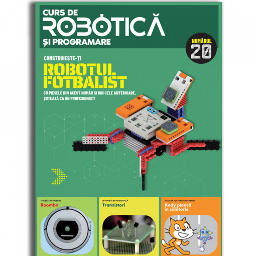 Robotul Fotbalist - Ediția nr. 20 (Robotică și programare)