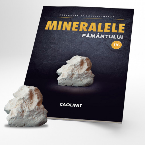 Caolinit - ediția 116 (Mineralele Pământului)