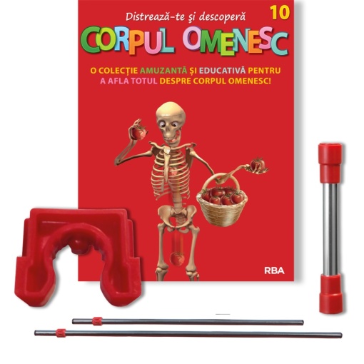Corpul Omenesc Tijă 100, 300 ,400 + Piesă anti-rotație - ediția nr. 10 (Corpul Omenesc)