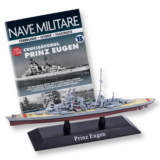 Crucișătorul greu Prinz Eugen - ediția nr. 15 (Nave Militare-repunere)