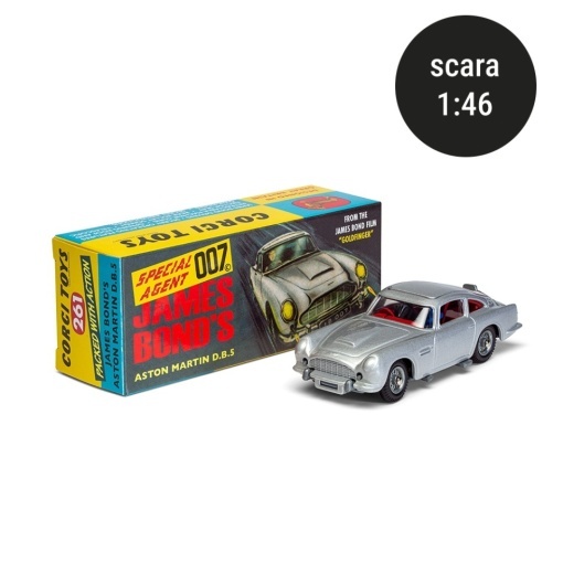 James Bond - Aston Martin DB5 ( Silver )