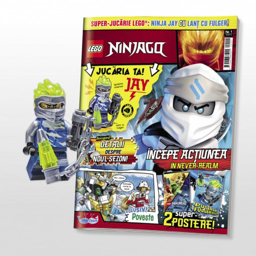 Ninja Jay cu lanț de fulger (LEGO®)